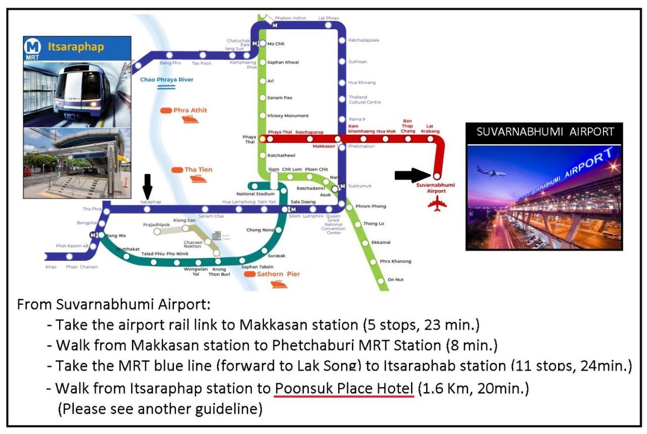 Poonsuk Place Hotel 曼谷 外观 照片